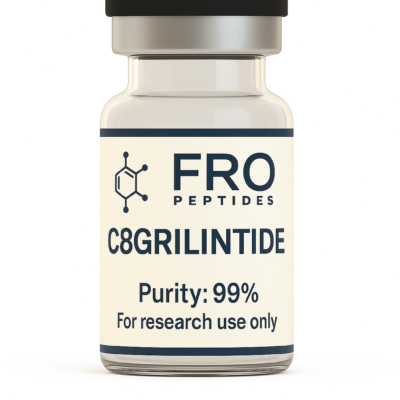 c8 grilintide peptide – 99% purity (research grade)