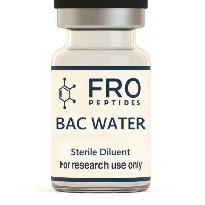 Bacteriostatic Water – Research Grade (3mL & 10mL)