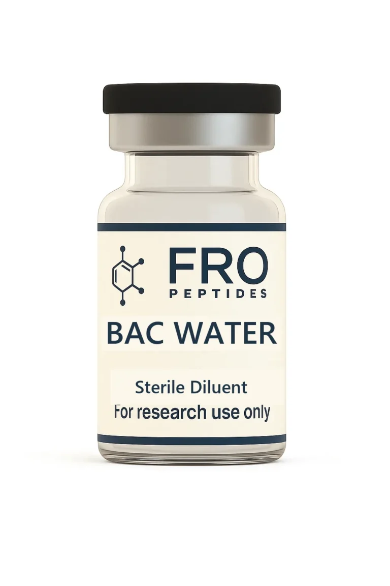 Bacteriostatic Water – Research Grade (3mL & 10mL)