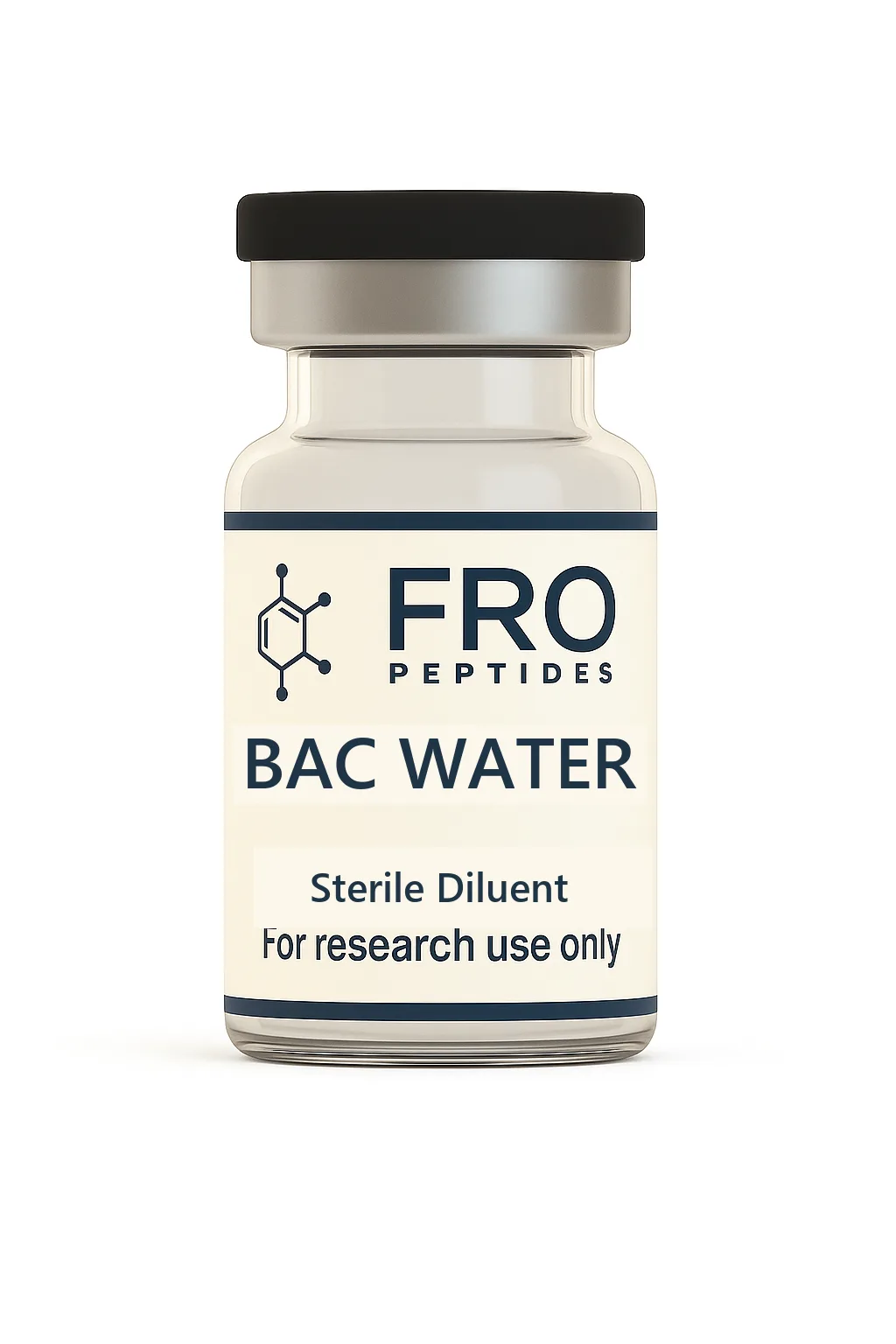 Bacteriostatic Water – Research Grade (3mL & 10mL)